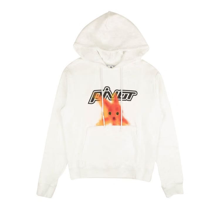 Off-White Plastic Fish Slim Hoodie White