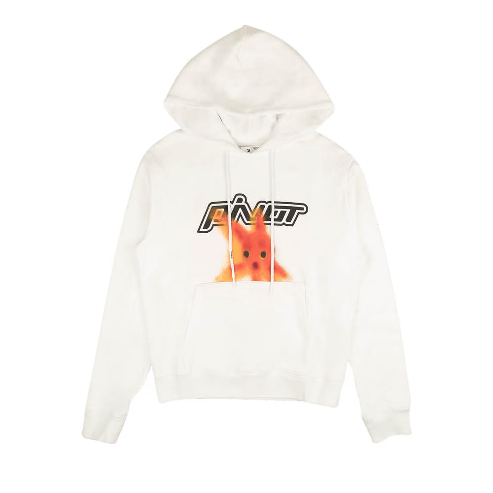 Off-White Plastic Fish Slim Hoodie White