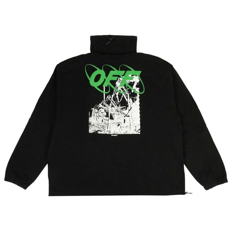 Off-White Ruined Factory Sweatshirt Black