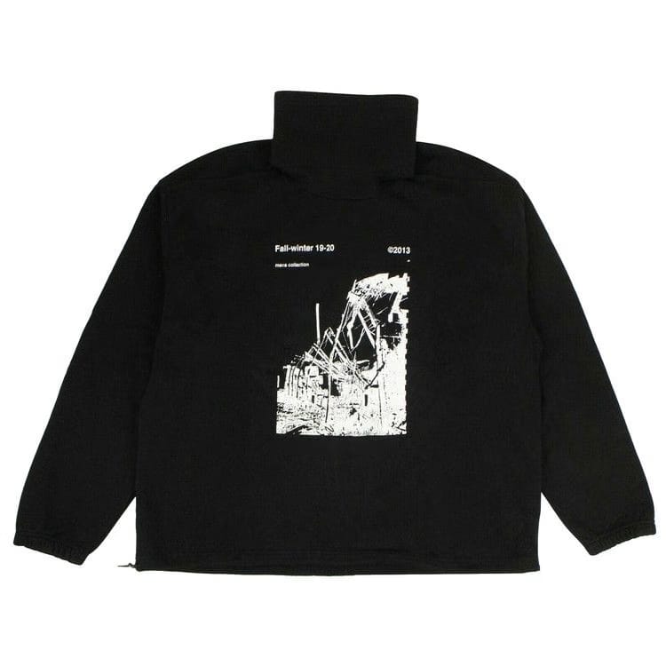Off-White Ruined Factory Sweatshirt Black