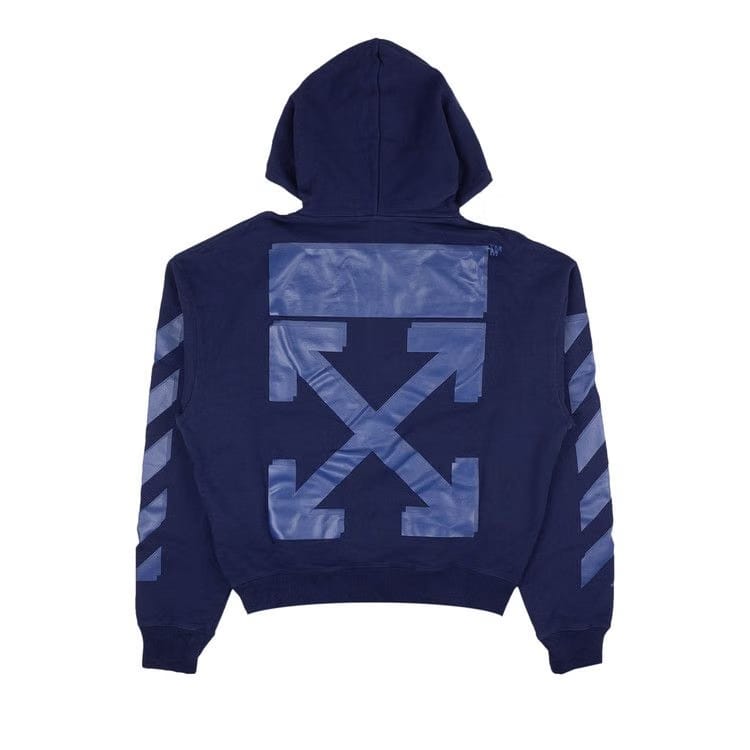 Off-White Rubber Arrow Over Hoodie Blue/Blue