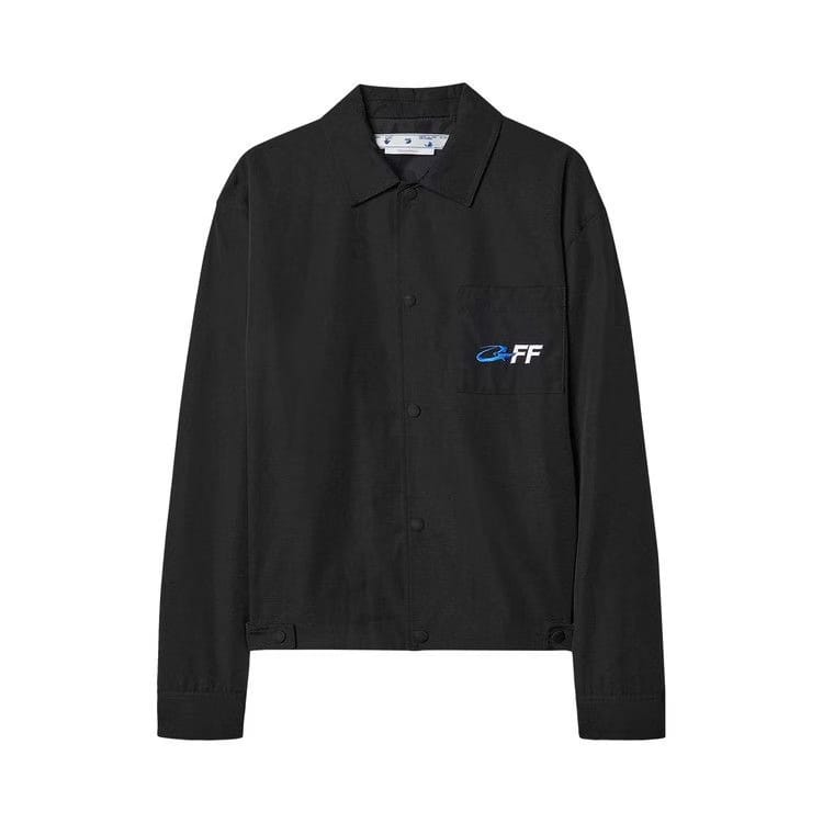 Off-White Exact Opposite Shirt Jacket Black/White