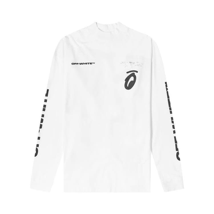 Off-White Splitted Arrows Over Crewneck White / Black