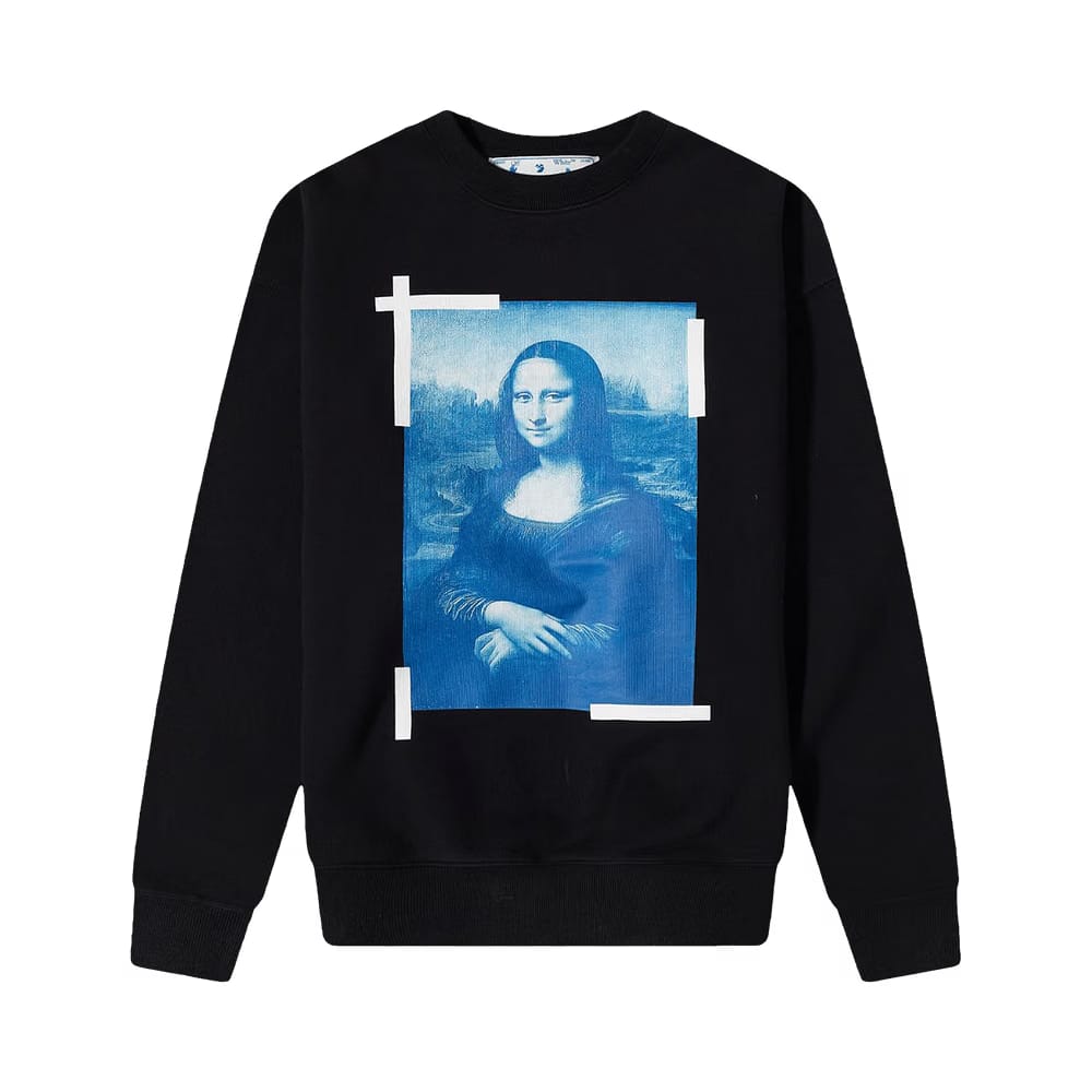 Off-White Monalisa Over Crewneck Black