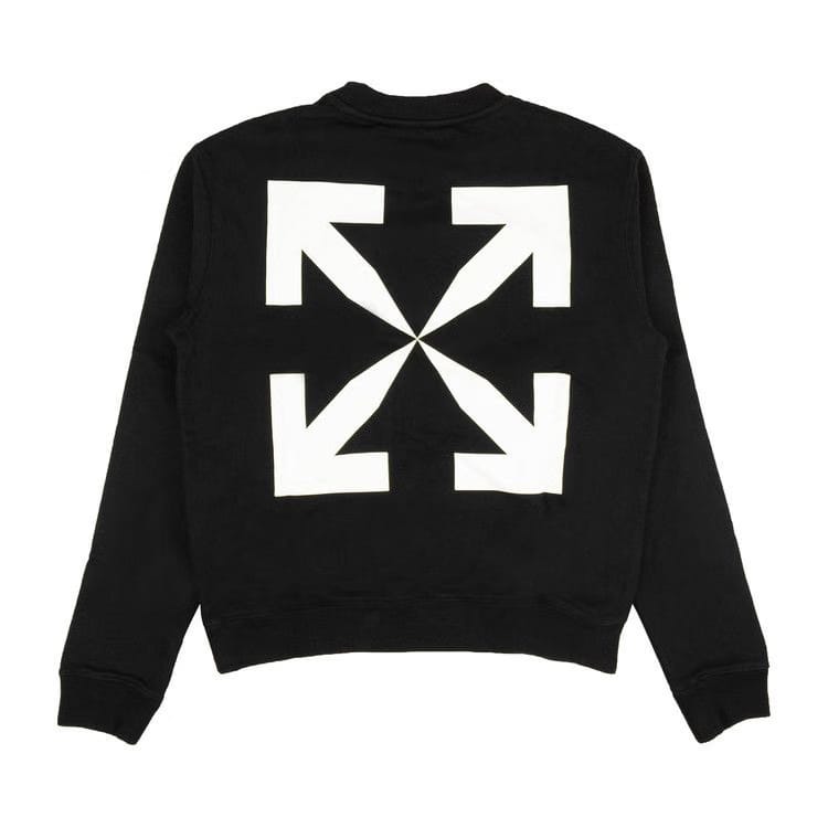 Off-White Pascal Print Slim Crewneck Black/White