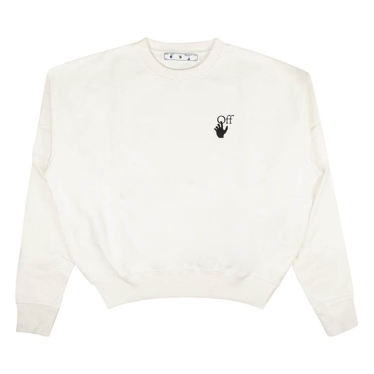 Off-White Bubble Arrow Over Crewneck White