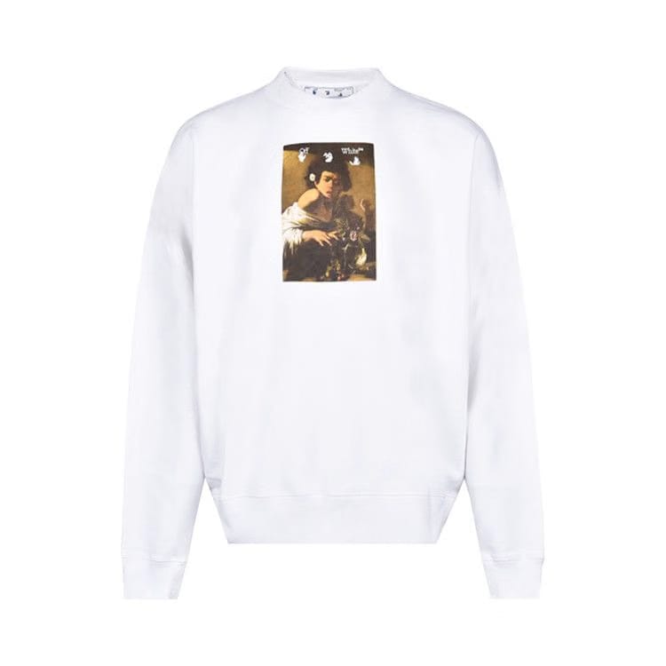 Off-White Caravaggio Boy Skate Crewneck White/Multi