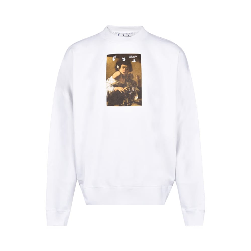 Off-White Caravaggio Boy Skate Crewneck White/Multi