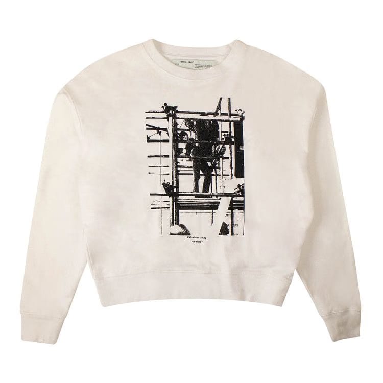 Off-White Graphic Print Sweatshirt White