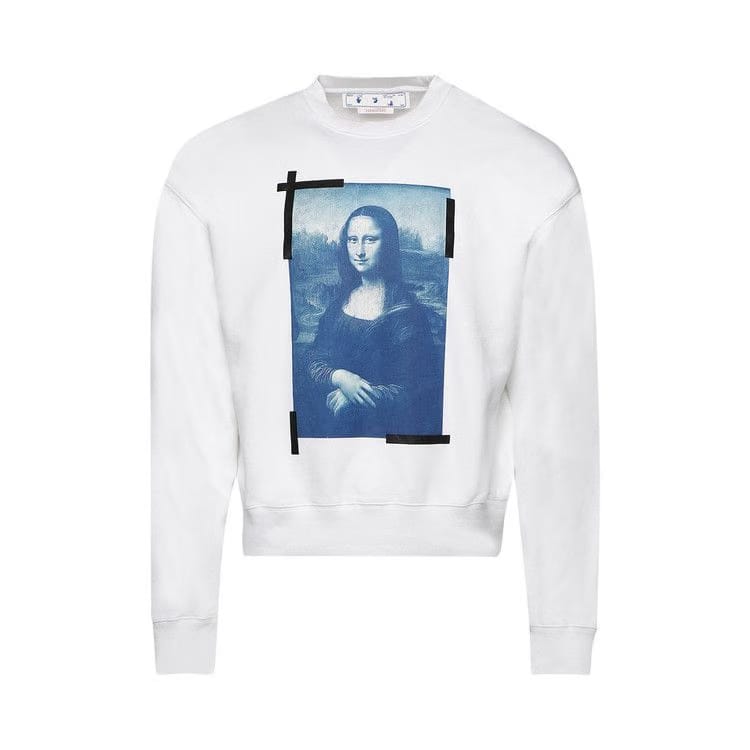 Off-White Monalisa Over Crewneck White