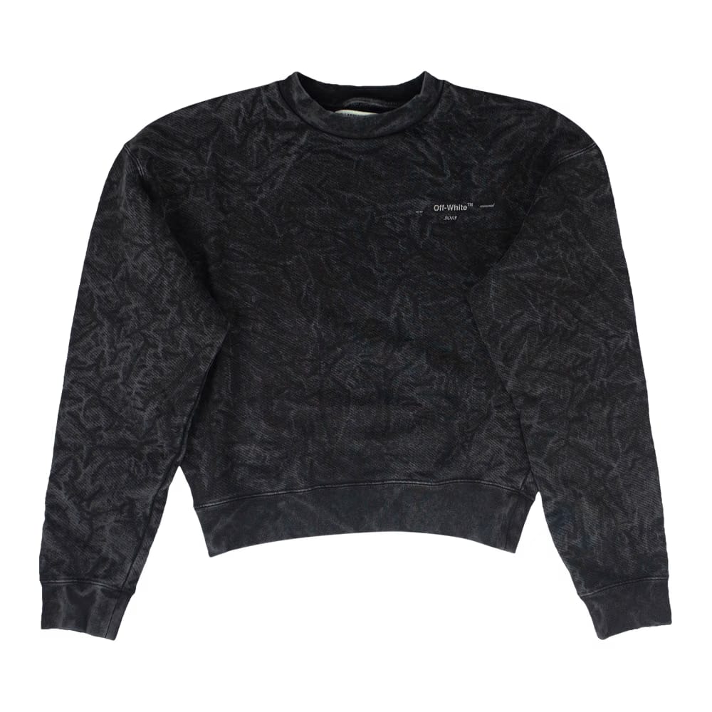 Off-White Volume Crewneck Sweatshirt Gray