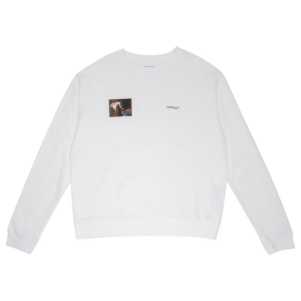Off-White Caravag Angel Slim Crewneck Black