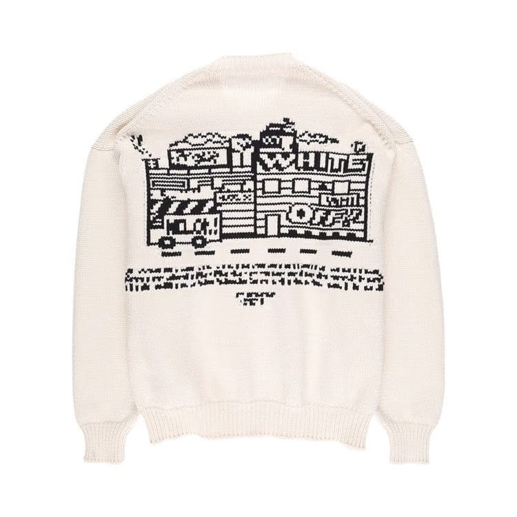 Off-White Graffiti Zine Crewneck Off White