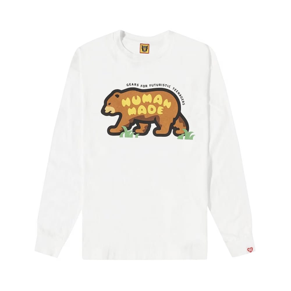 Human Made Graphic Long-Sleeve T-Shirt Pink