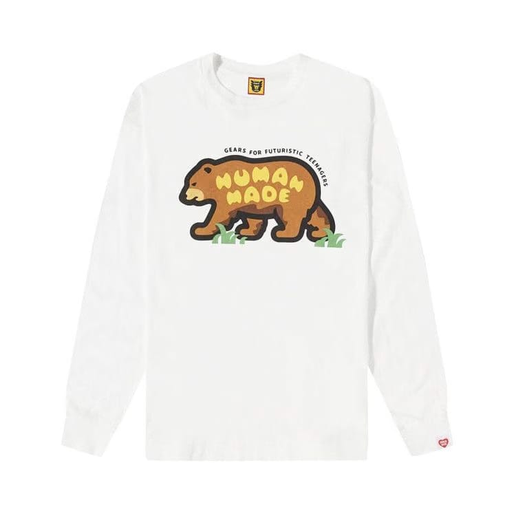 Human Made Graphic Long-Sleeve T-Shirt Pink