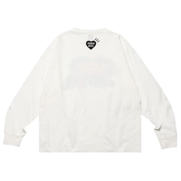 Human Made Graphic Long-Sleeve T-Shirt Pink