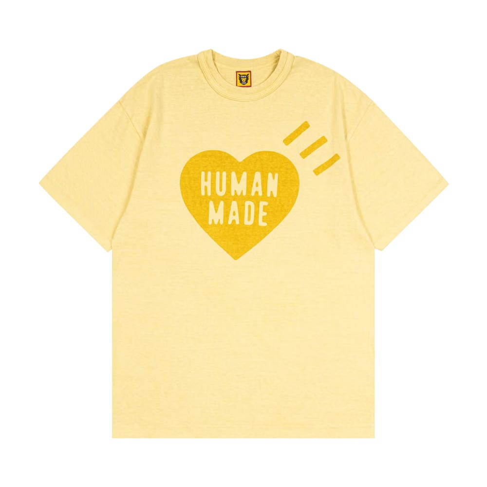 Human Made Plant Dyed T-Shirt #2 Yellow