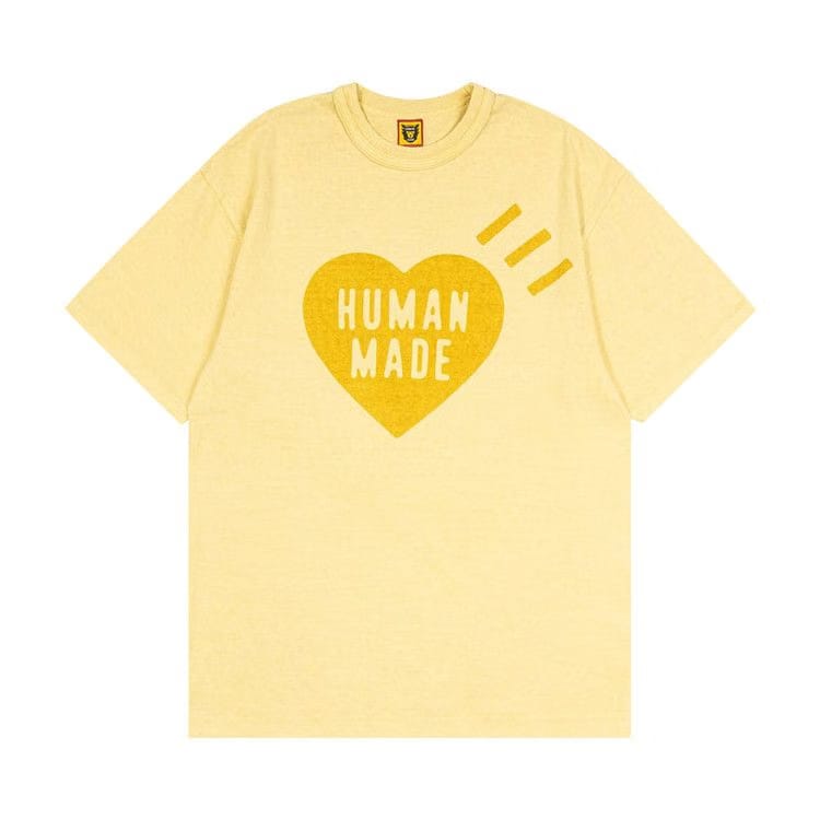 Human Made Plant Dyed T-Shirt #2 Yellow