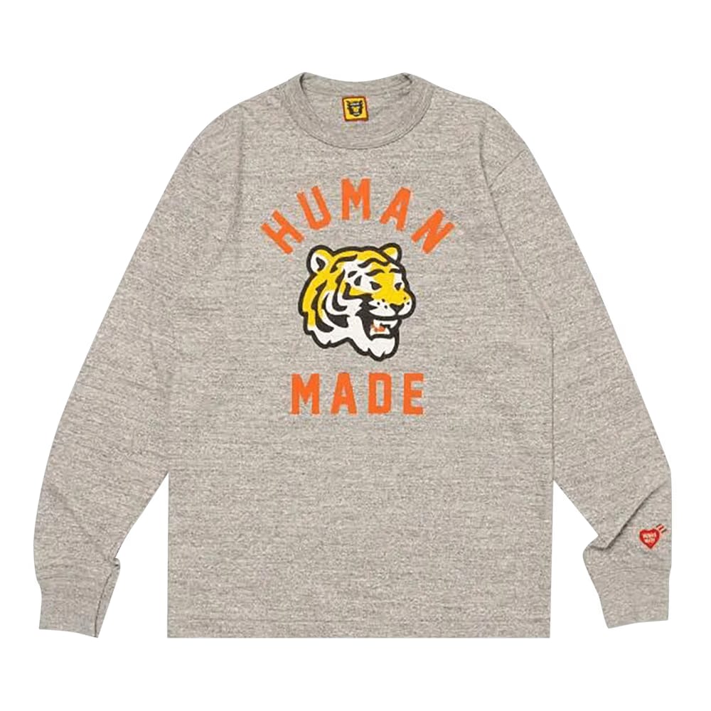 Human Made Graphic Long-Sleeve T-Shirt Grey