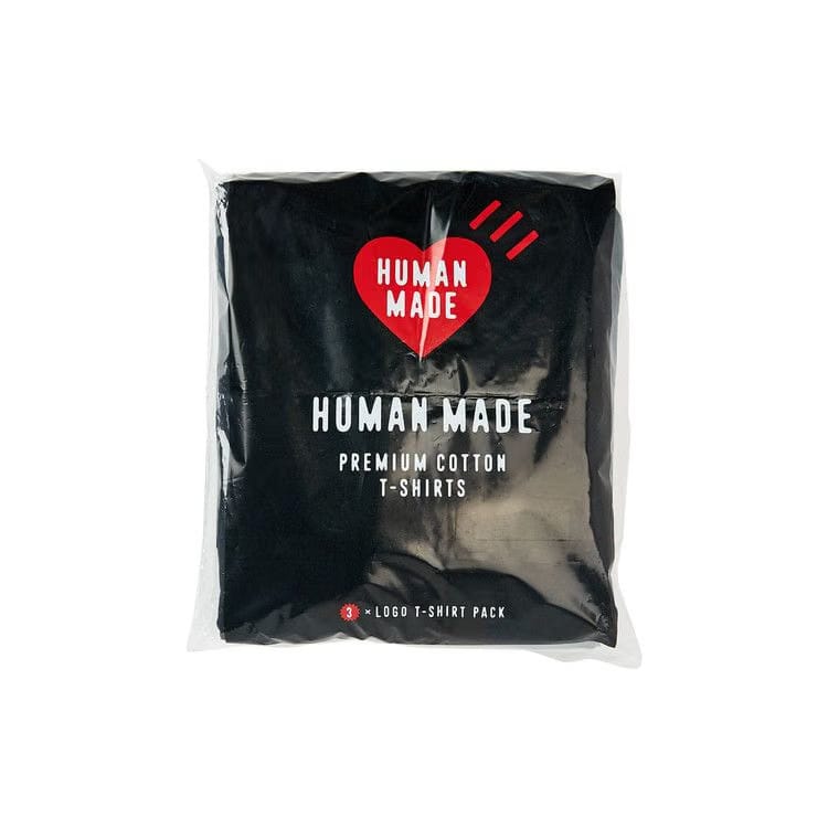Human Made 3-Pack T-Shirt Set Black