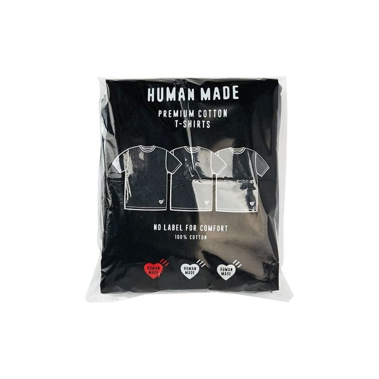 Human Made 3-Pack T-Shirt Set Black
