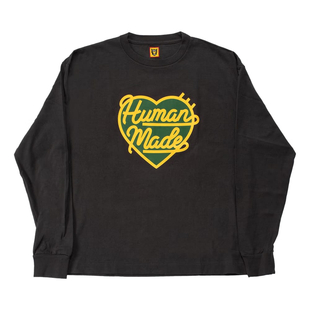 Human Made Graphic Long-Sleeve T-Shirt #4 Olive
