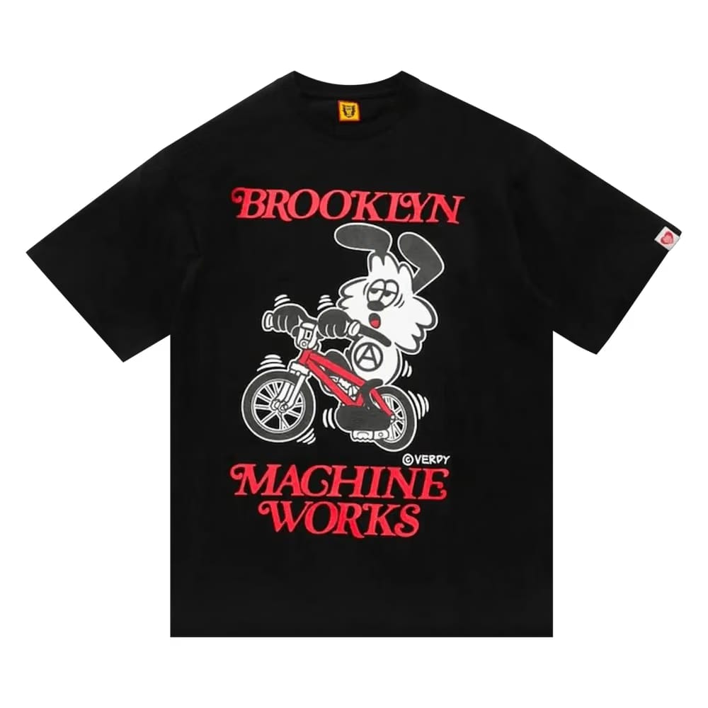 Human Made x Girls Don't Cry Brooklyn Machine Works T-Shirt Black