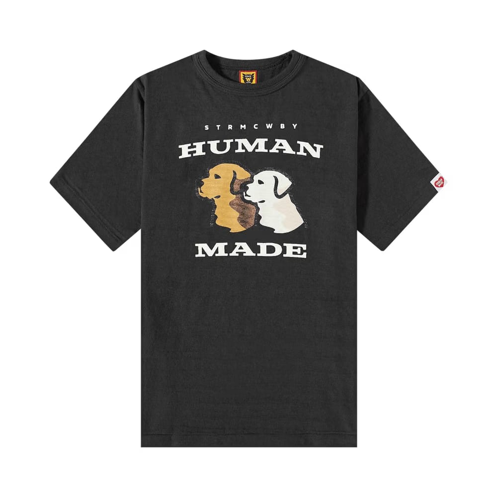Human Made Two Dogs T-Shirt #12 Black