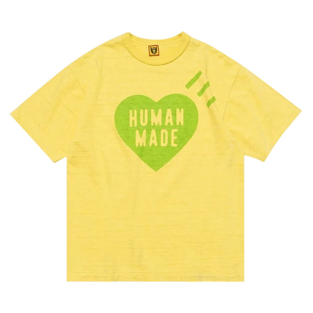 Human Made Logo Color T-Shirt #1 Yellow
