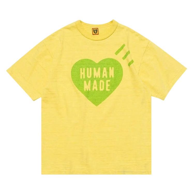 Human Made Logo Color T-Shirt #1 Yellow