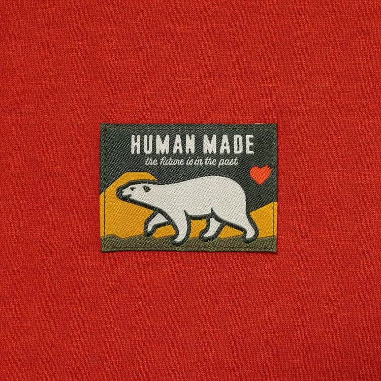 Human Made Graphic Long-Sleeve T-Shirt Red
