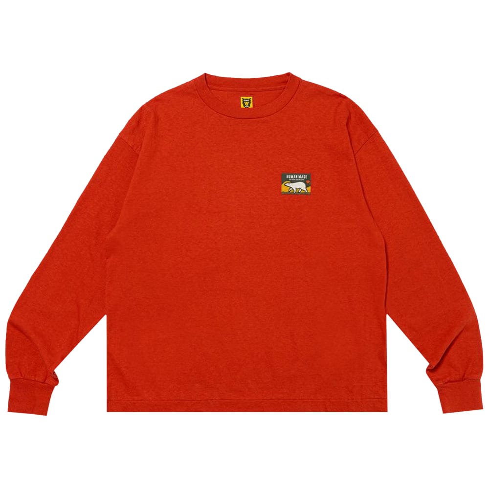 Human Made Graphic Long-Sleeve T-Shirt Red