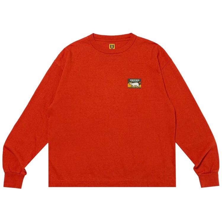 Human Made Graphic Long-Sleeve T-Shirt Red