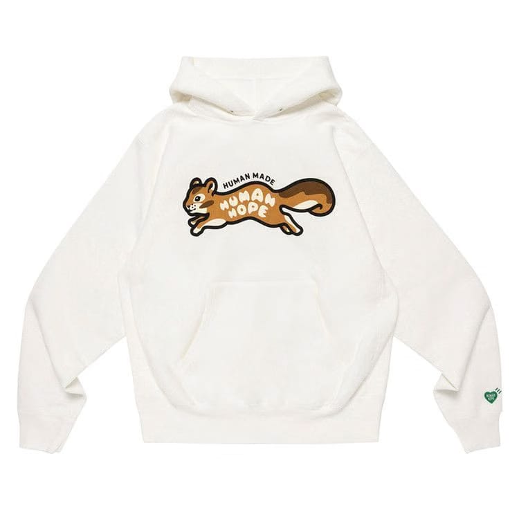 Human Made x j-hope Human Hope Heavyweight Hoodie White