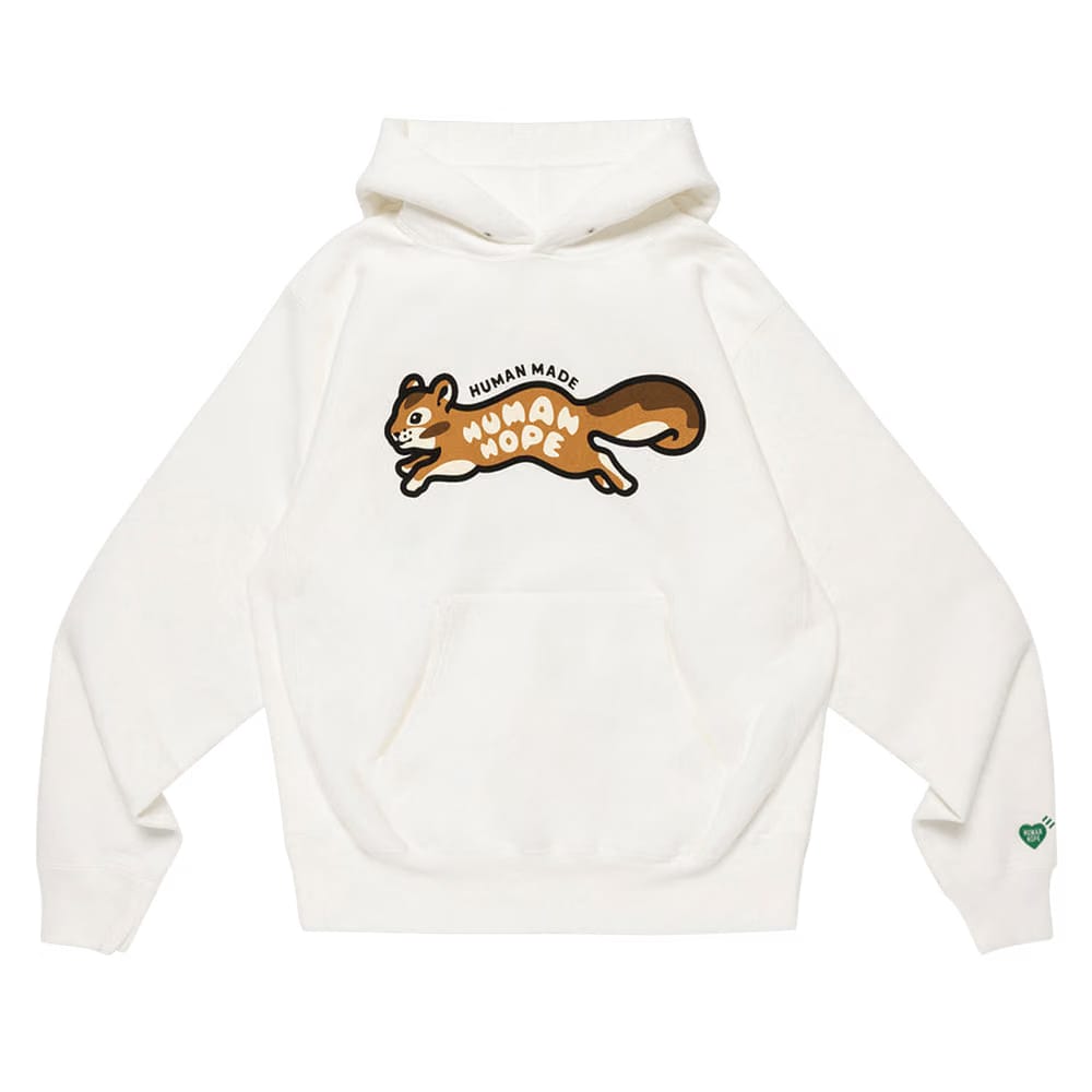 Human Made x j-hope Human Hope Heavyweight Hoodie White