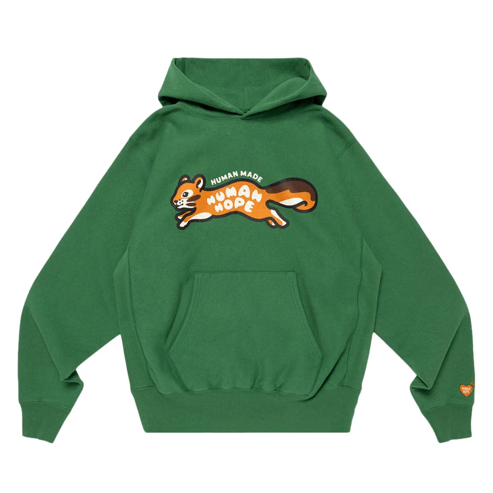 Human Made x j-hope Human Hope Heavyweight Hoodie Green