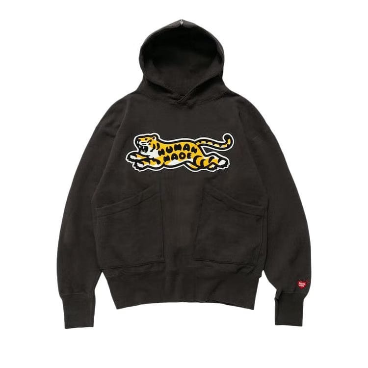 Human Made Tiger Tsuriami Hoodie Black