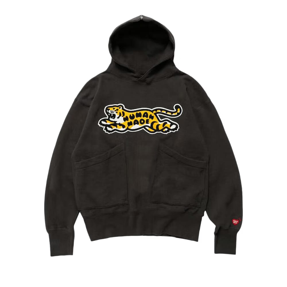Human Made Tiger Tsuriami Hoodie Black