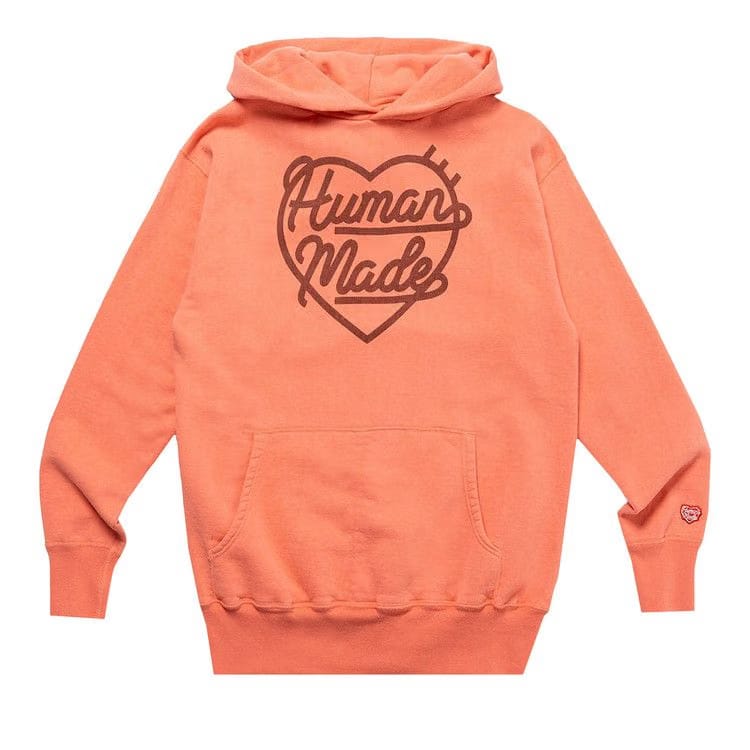 Human Made Heart Tsuriami Hoodie Pink