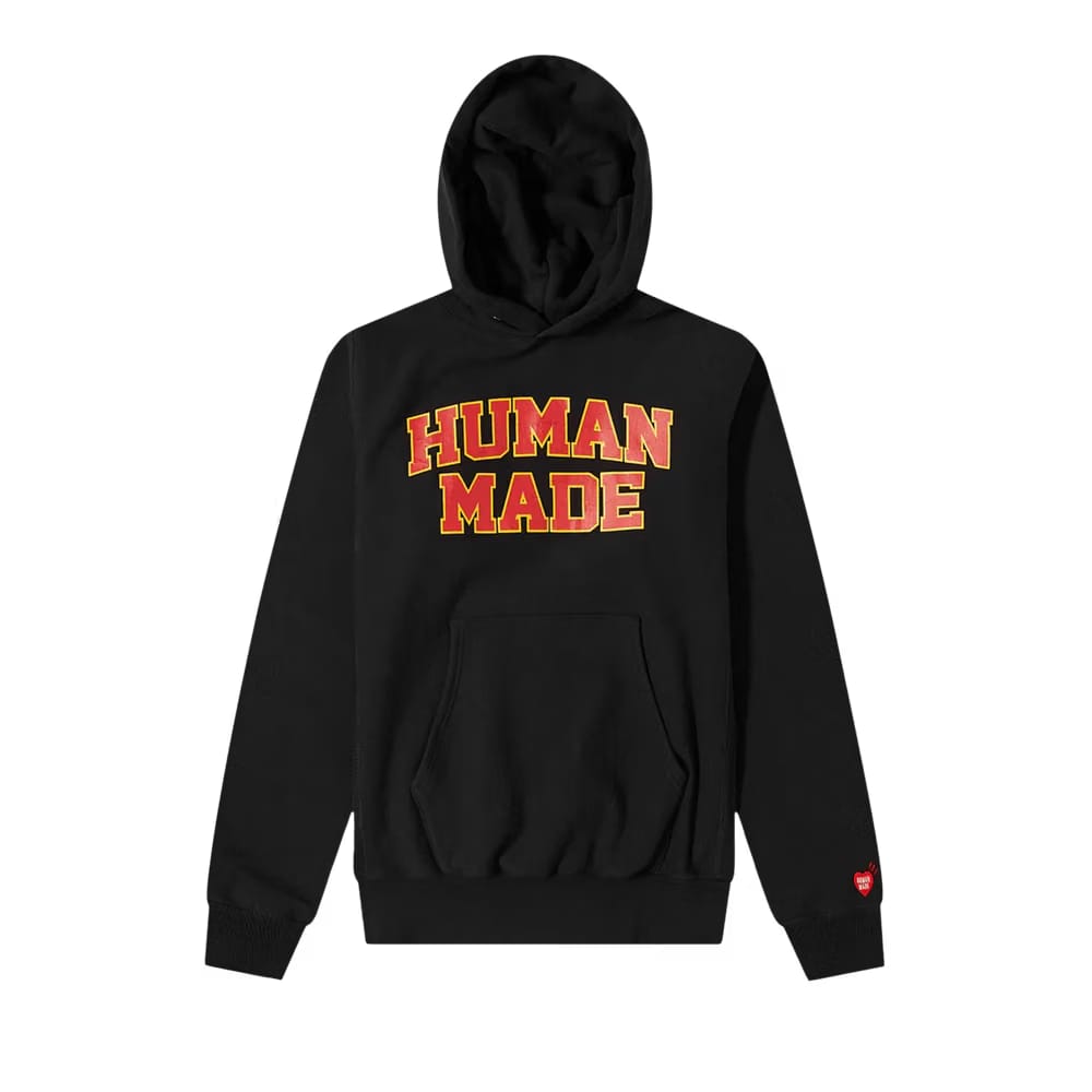 Human Made Pizza Hoodie Black