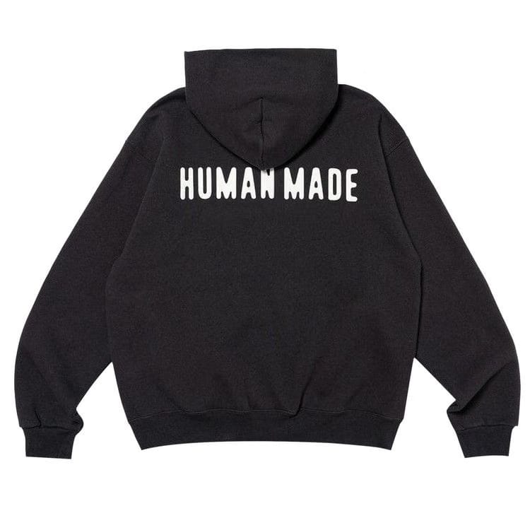 Human Made Zip-Up Hoodie Black