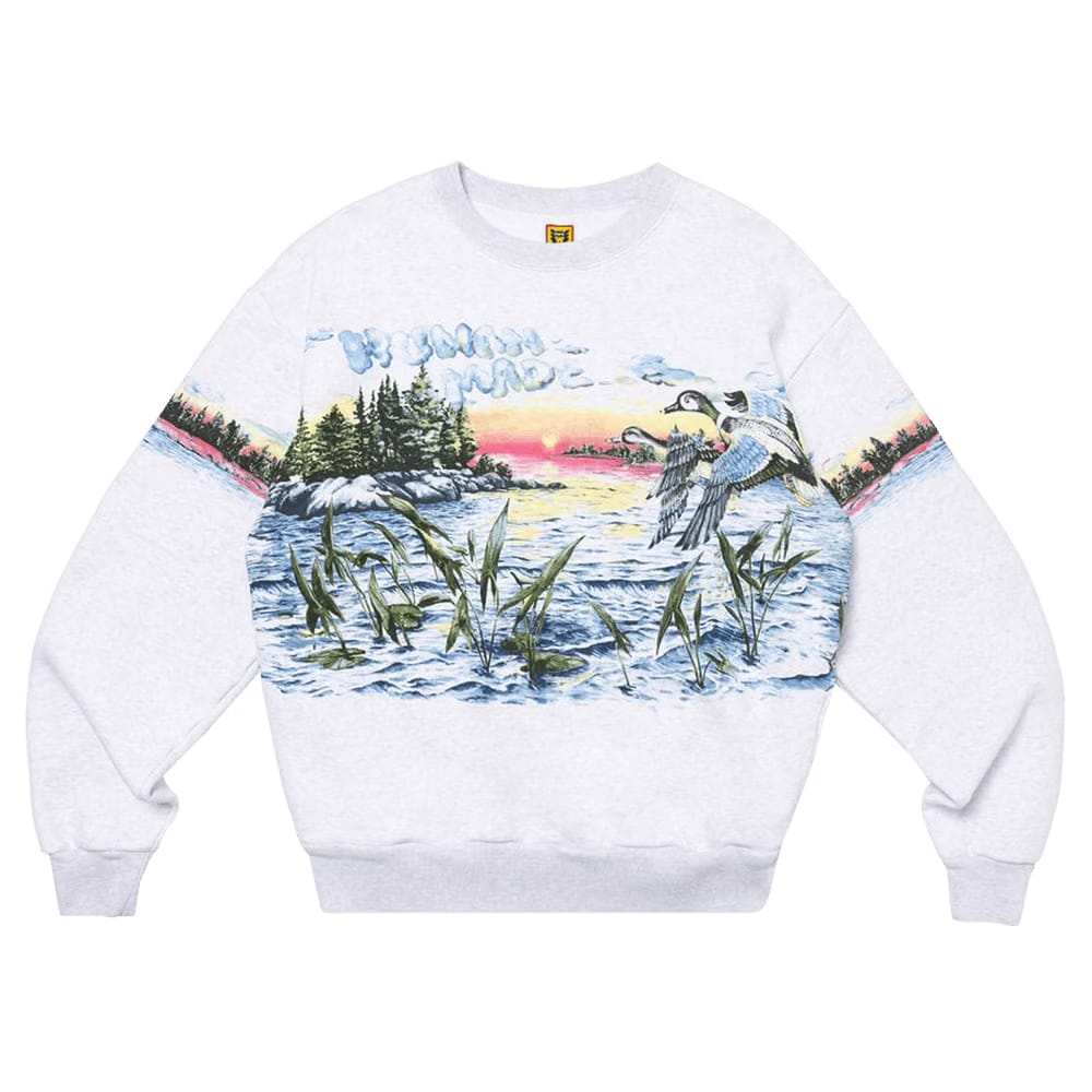 Human Made Hunting Sweatshirt Grey