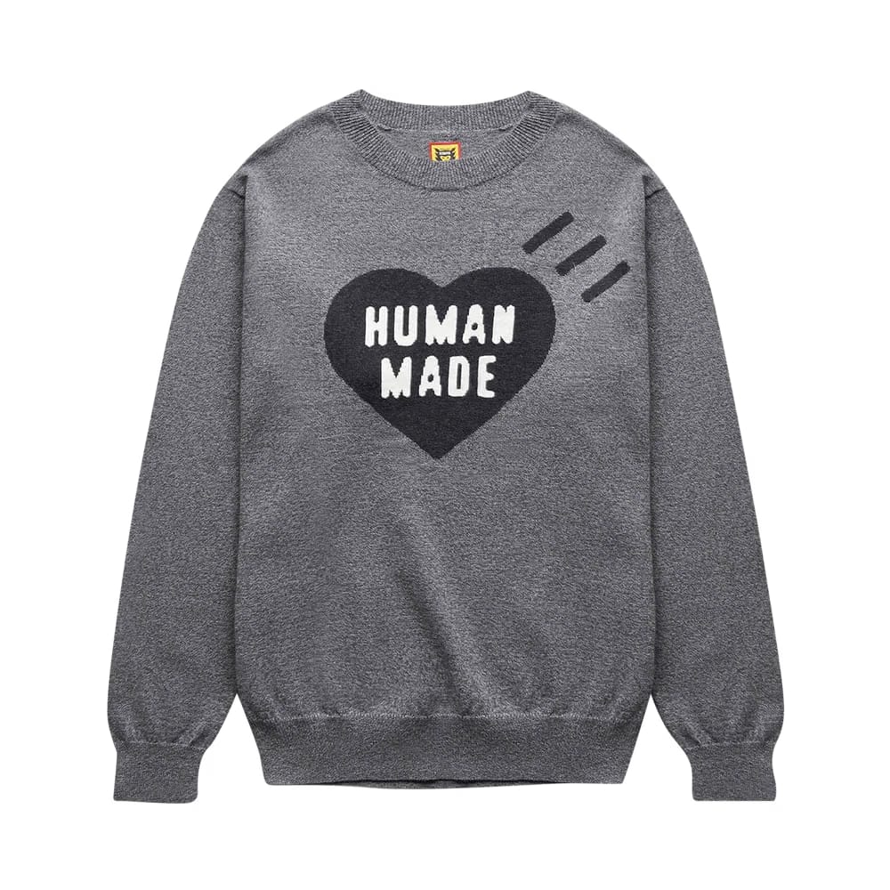 Human Made Heart Knit Grey
