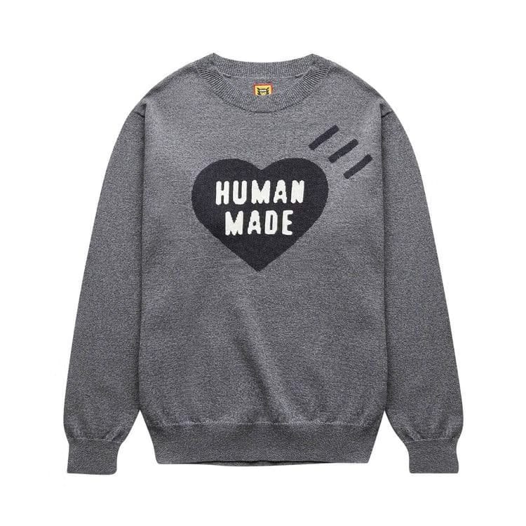 Human Made Heart Knit Grey