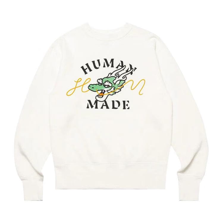 Human Made Dragon Sweatshirt #1 White