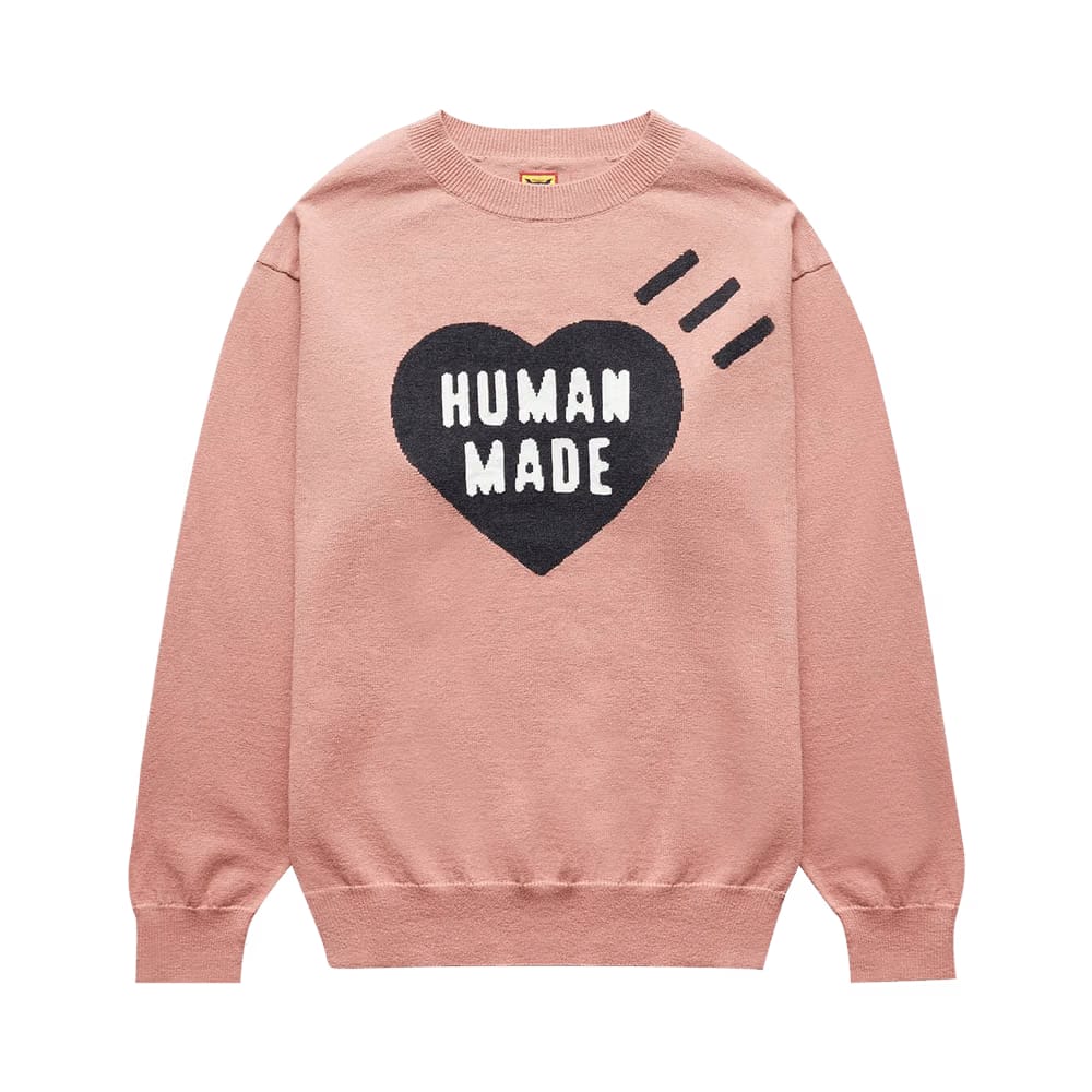 Human Made Heart Knit Pink