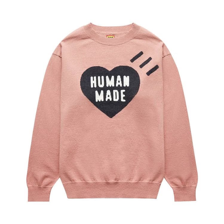 Human Made Heart Knit Pink