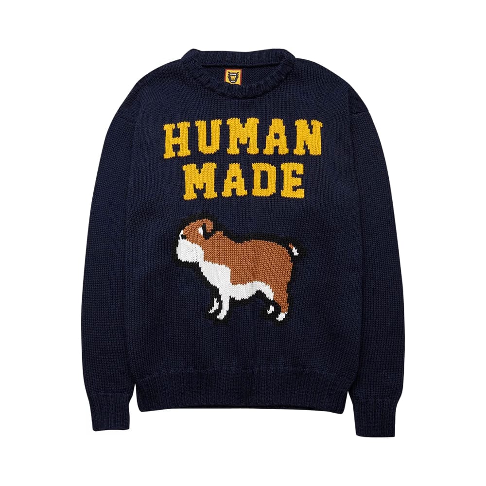 Human Made Knit Sweatshirt Navy