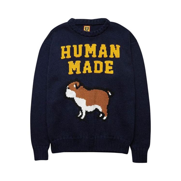 Human Made Knit Sweatshirt Navy
