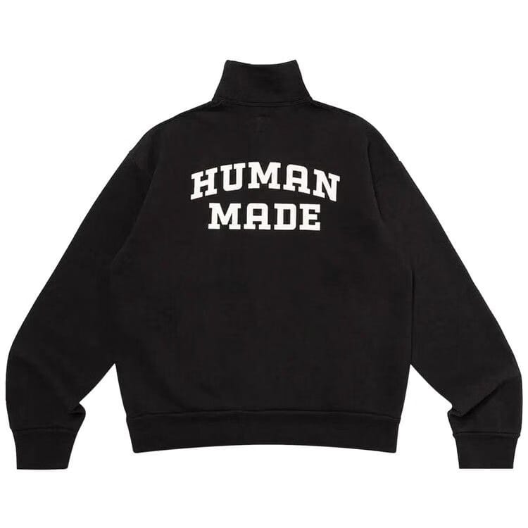Human Made Military Half-Zip Sweatshirt Black